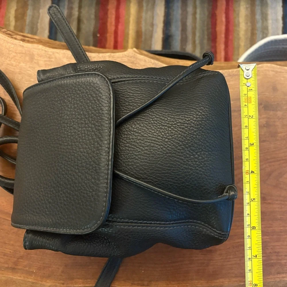 Coach Sonoma Mini Drawstring Pebbled Leather Backpack - Picture 7 of 7